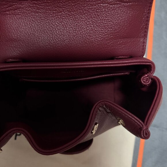 polene Numéro Un Nano Edition Textured Burgundy - Picture 11 of 11